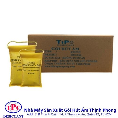 Giá gói hút ẩm Clay 1kg