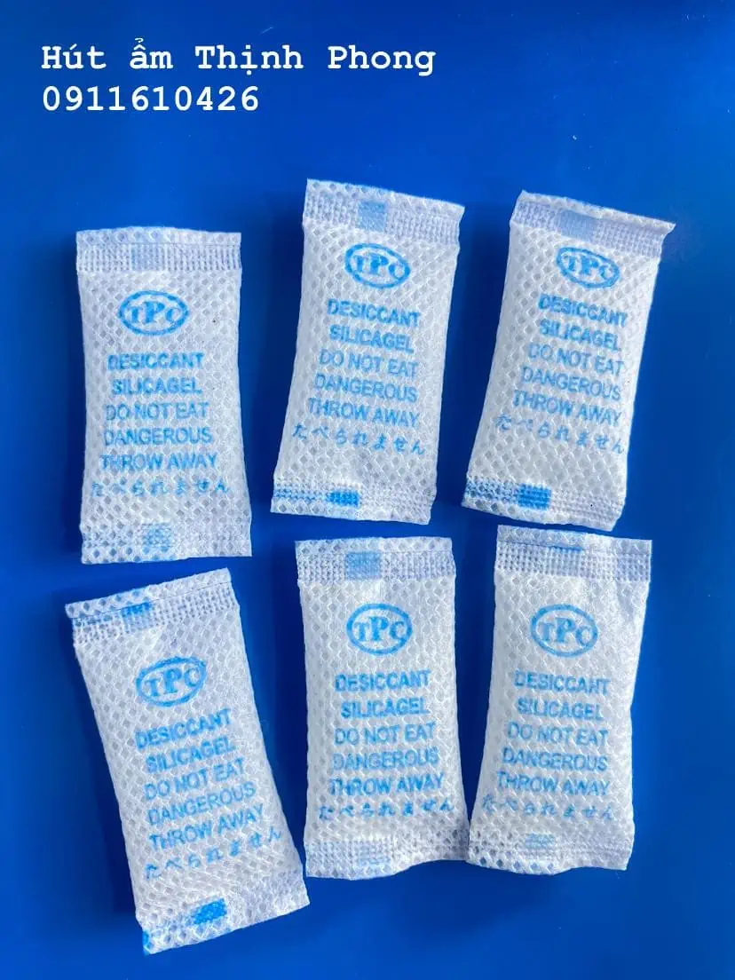 Sử dụng gói hút ẩm