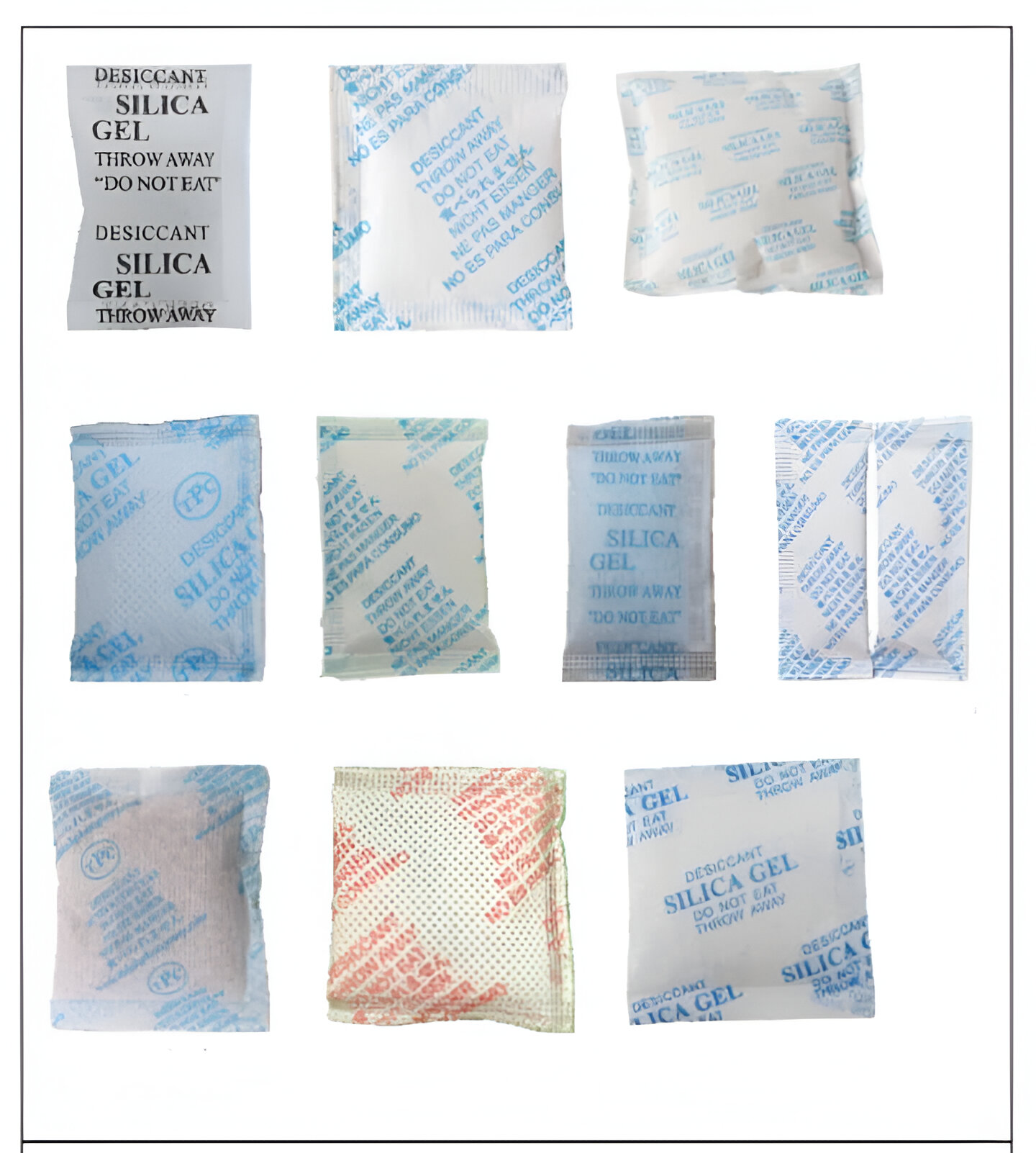 Gói hút ẩm trong gói chè