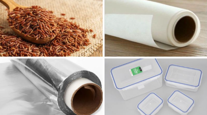 Cách bảo quản cơm gạo lứt bằng giấy bạc hiệu quả