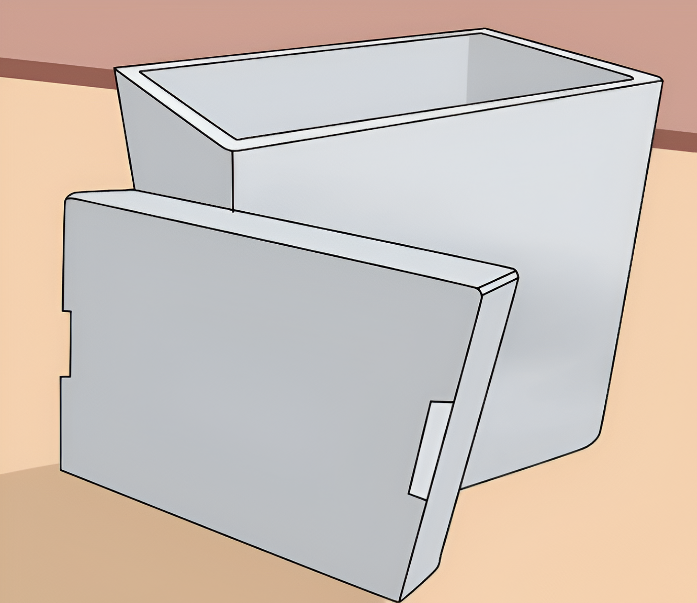 Dùng thùng cách nhiệt để bảo quản đá CO2