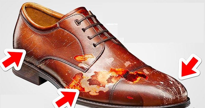 Nguyên nhân khiến giày da bị hư hỏng, bong tróc