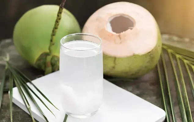 Bảo quản với nước dừa xiêm