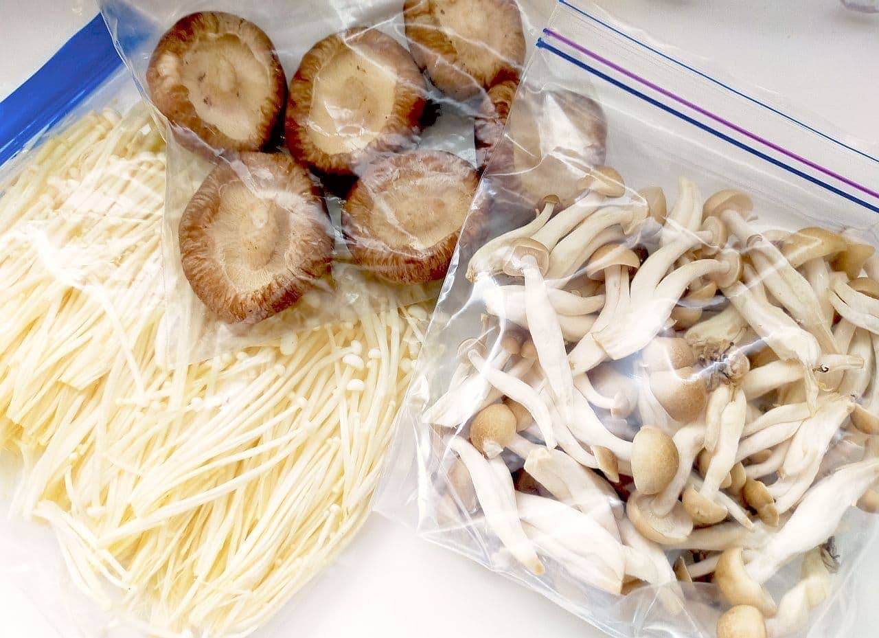 Bảo quản nấm trong tủ lạnh