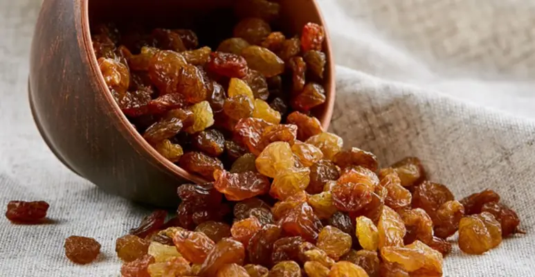 Cách bảo quản nho khô rời