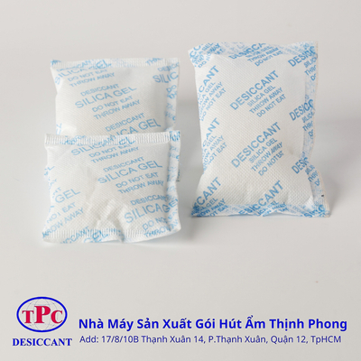 Sử dụng gói hút ẩm