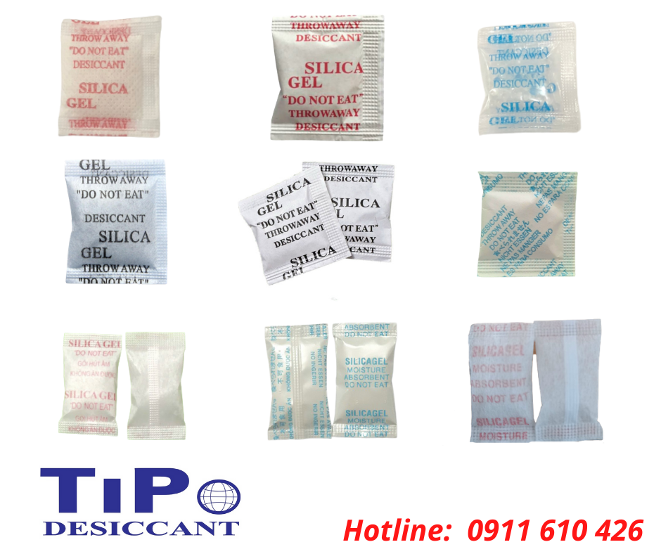 Dùng gói hút ẩm