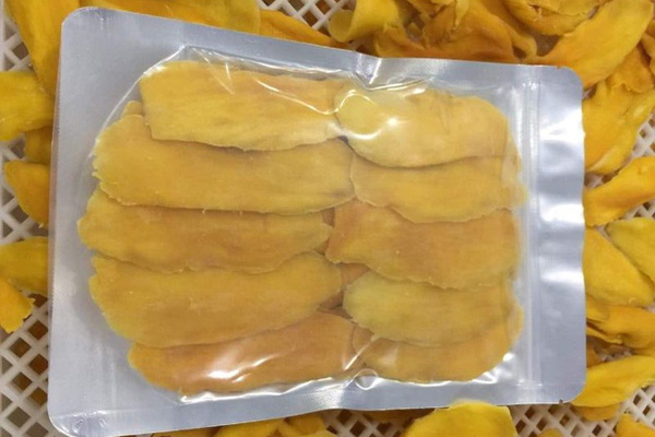 Lựa chọn bao bì bảo quản xoài sấy dẻo