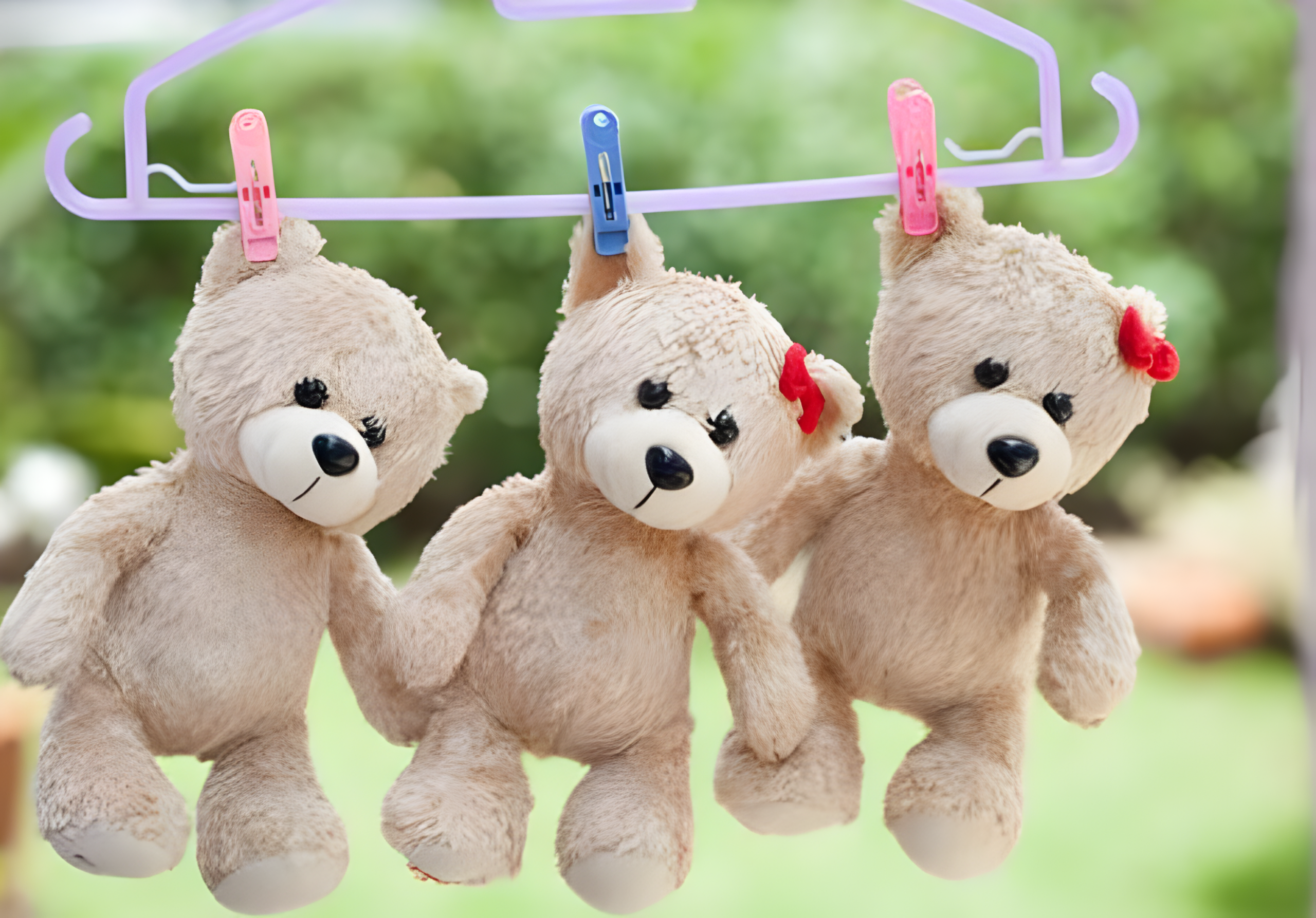 Cách giặt gấu bông có hạt hút ẩm sạch nhanh không bị hư