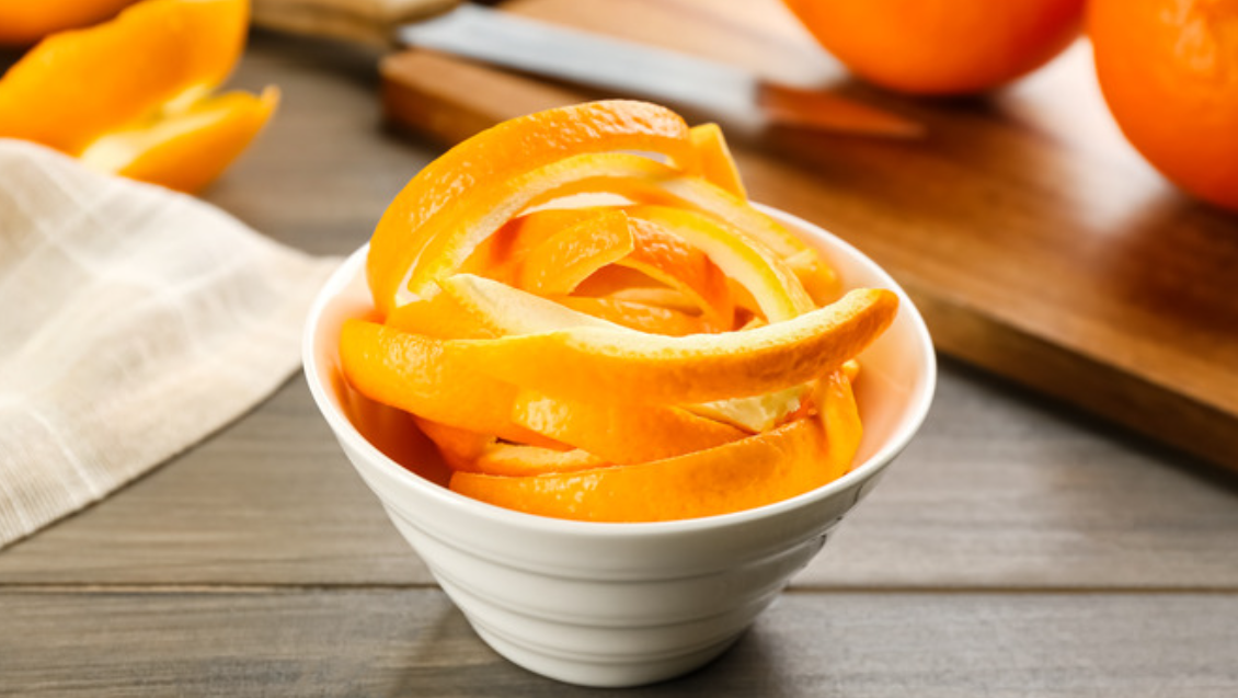 Sử dụng Vỏ cam, quýt khô