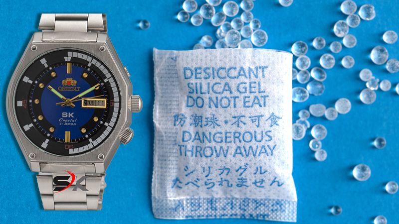 Dùng túi hút ẩm