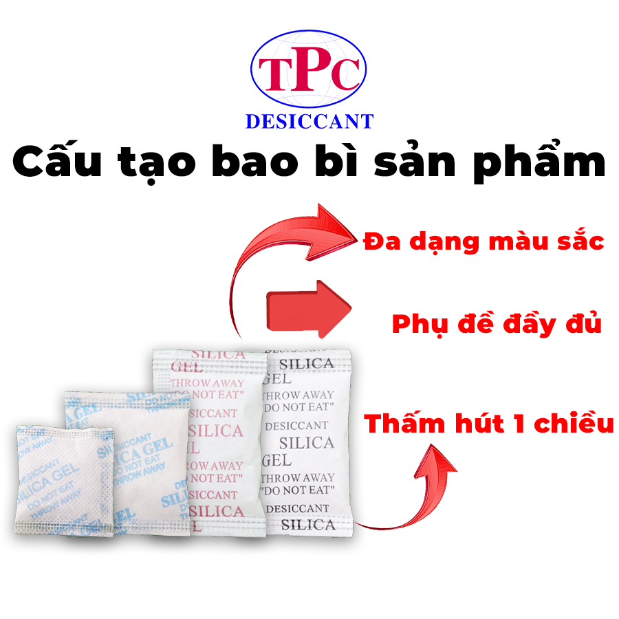 Cách sử dụng gói hút ẩm silicagel 20gram đúng cách