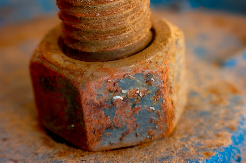 Dùng chất chống gỉ sét kim loại