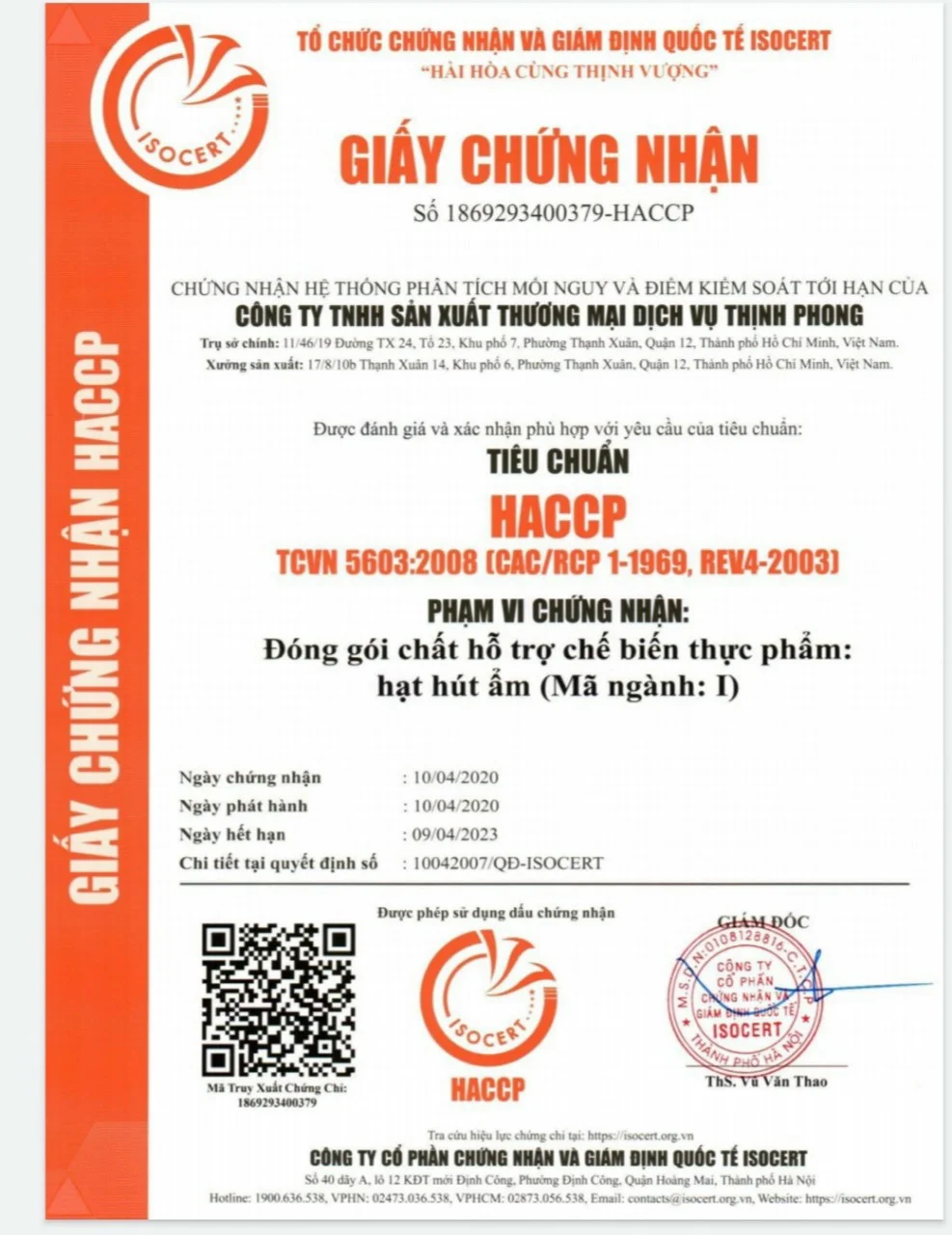 Hạt chống ẩm SilicaGel 5g chất lượng cao