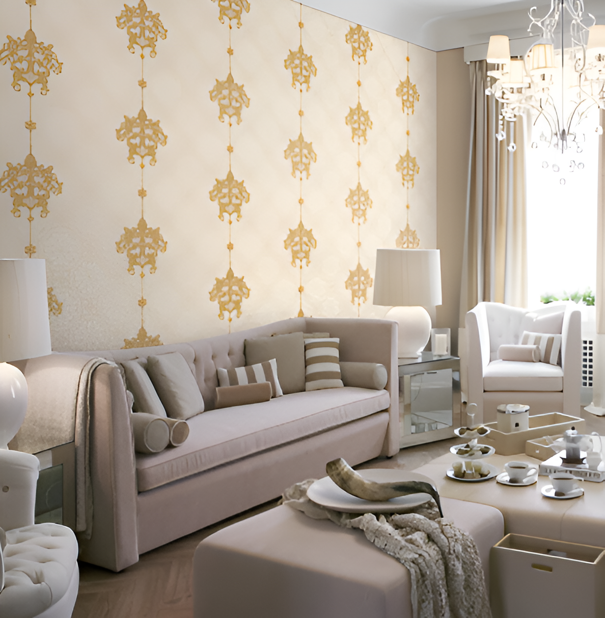 Giấy dán tường chống ẩm mốc Châu Âu