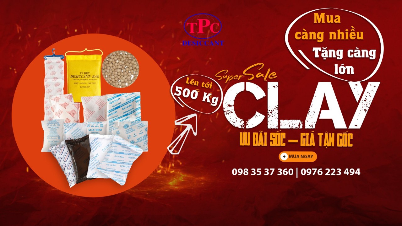 Mua Gói hút ẩm Clay 500gram 