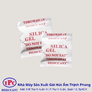 Gói hút ẩm Silica Gel 1g 