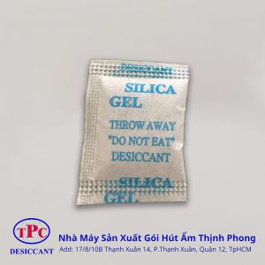 Gói Hút Ẩm Silica Gel 3gram (nhiều loại)