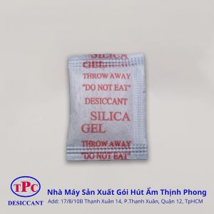 Gói chống ẩm Silicagel 1gram (nhiều loại)