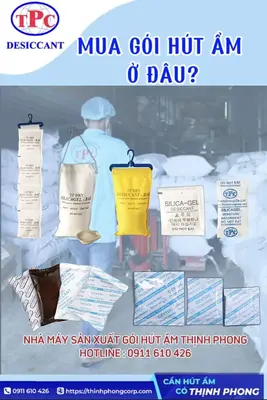 Mua gói hút ẩm than hoạt tính ở đâu?