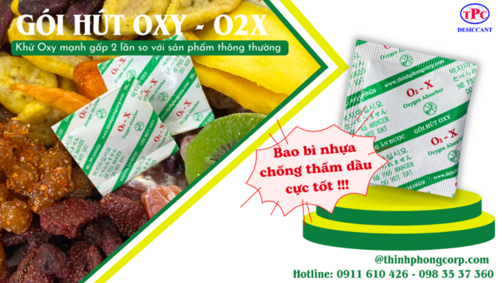 Công dụng gói hút Oxy