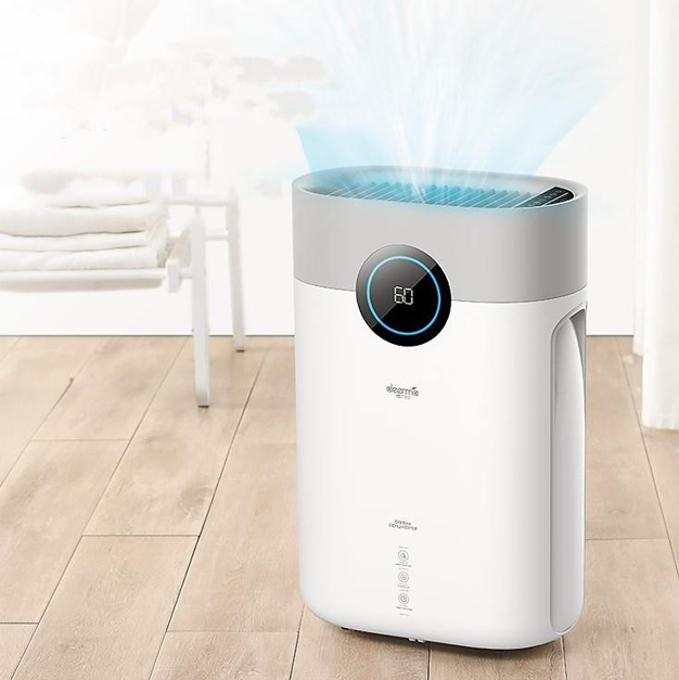 Dùng máy hút ẩm