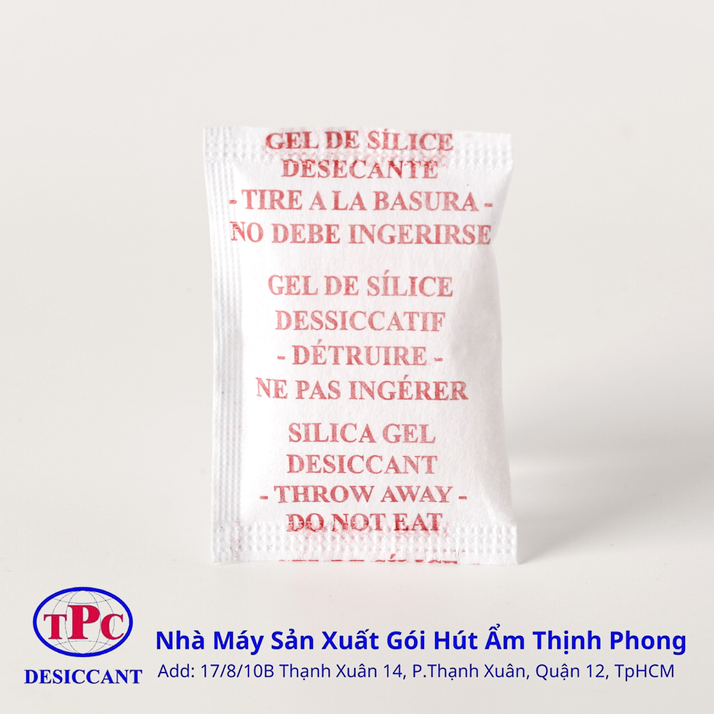 Giá gói hút ẩm Silica Gel 10g là bao nhiêu