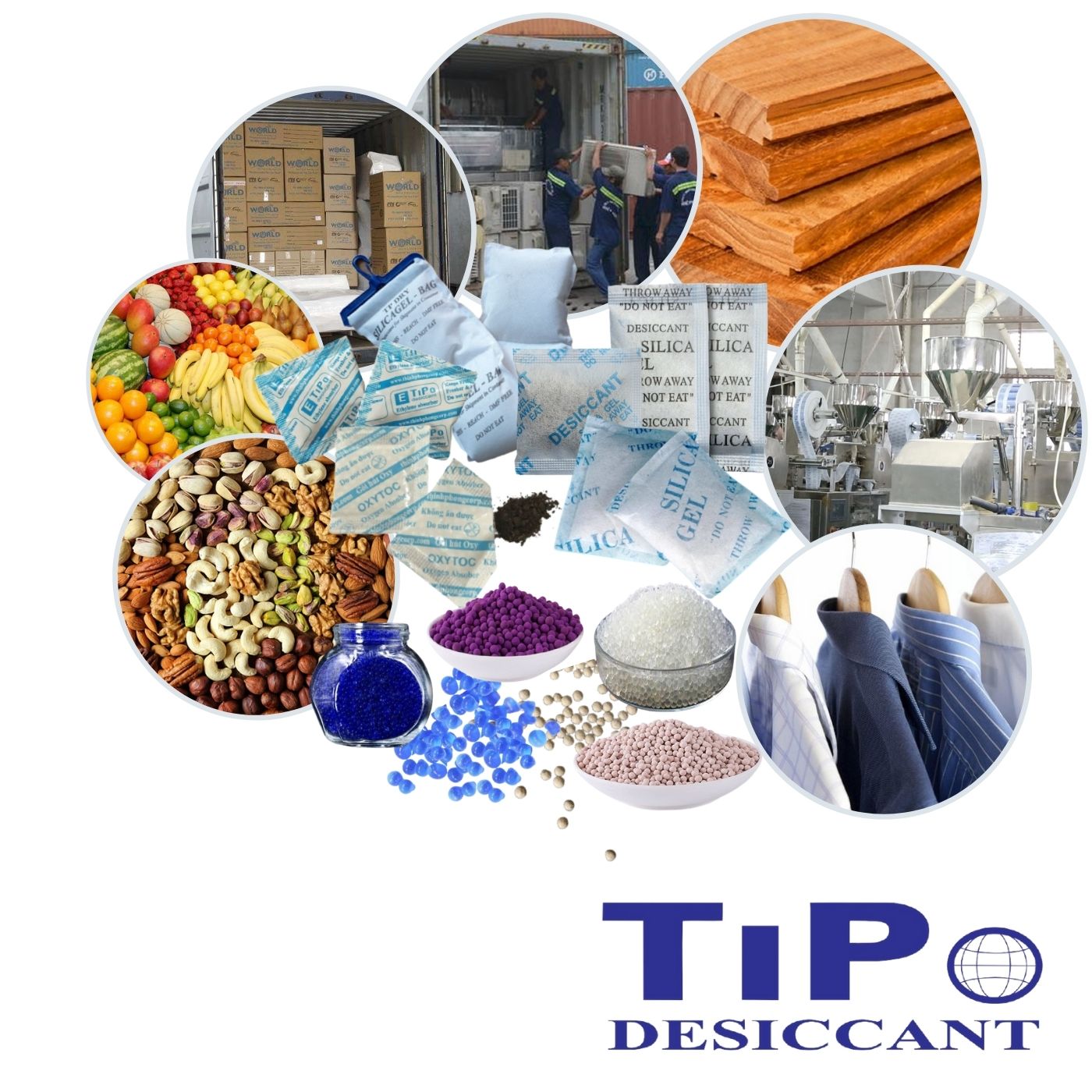 Gói hút ẩm tăng nhiệt độ