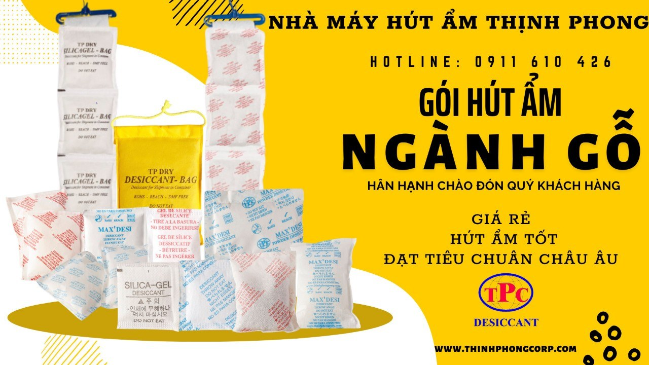 Tầm quan trọng của túi chống ẩm trong bảo quản đồ gỗ, mỹ nghệ
