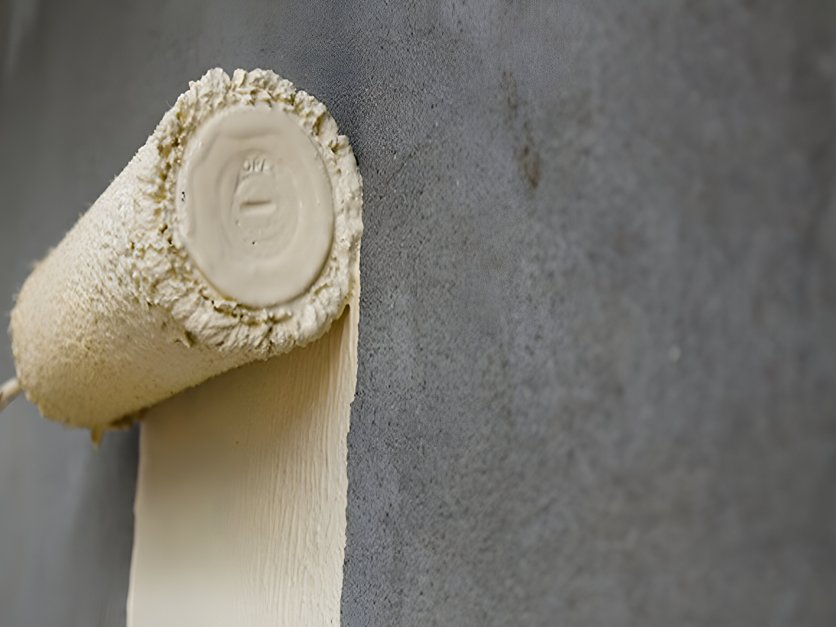 Vệ sinh và sơn lại tường bị ẩm mốc